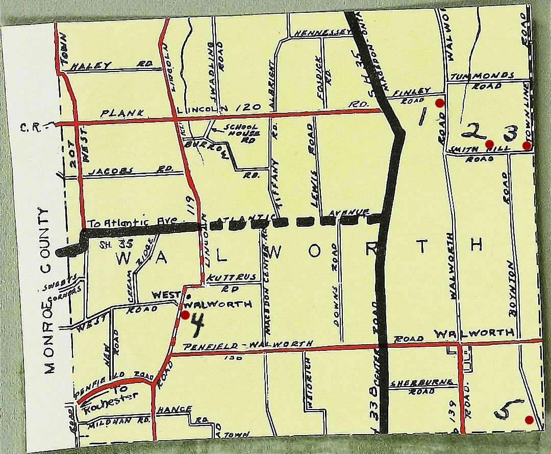Klahn Town of Walworth Map